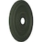 Ekena Millwork Cole PVC Medallion (Canopies up to 6"), 22"OD x 3 1/2"ID x 1"P, UltraCover Satin Hunt Club Green CMP22COGHC - alternate 3